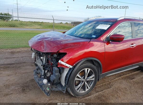 5N1AT2MT3KC766586 2019 NISSAN ROGUE Red 