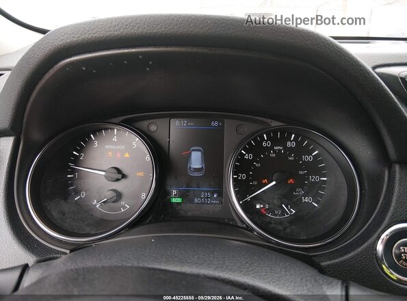 5N1AT2MT3LC738675 2020 NISSAN ROGUE Black Rear seats view
