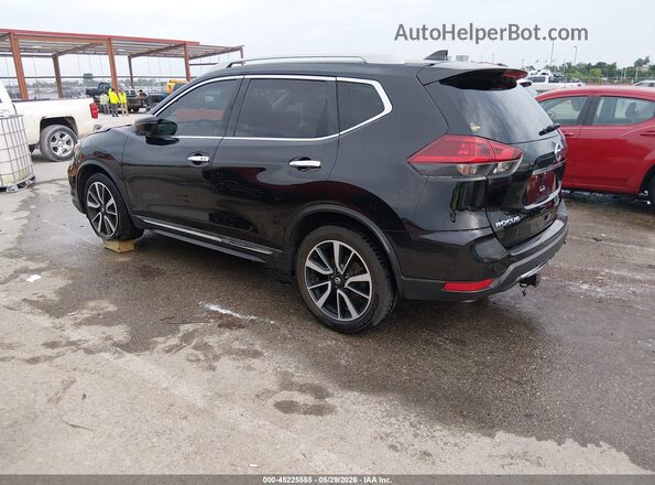 5N1AT2MT3LC738675 2020 NISSAN ROGUE Black Rear left