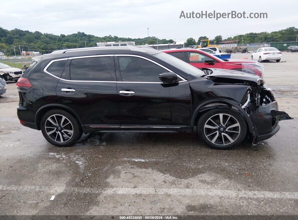 5N1AT2MT3LC738675 2020 NISSAN ROGUE Black Rear interior view