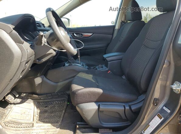 5N1AT2MT3LC742614 2020 NISSAN ROGUE Gray Widok wnętrza z przodu