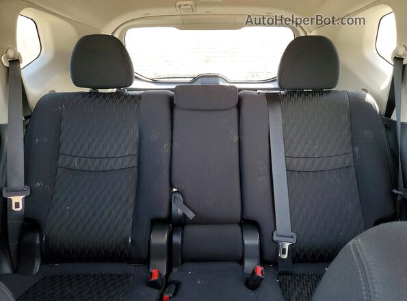 5N1AT2MT3LC742614 2020 NISSAN ROGUE Gray Widok tylnych siedzeń