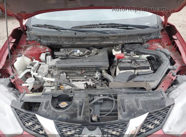 5N1AT2MT4GC738092 2016 NISSAN ROGUE Red 