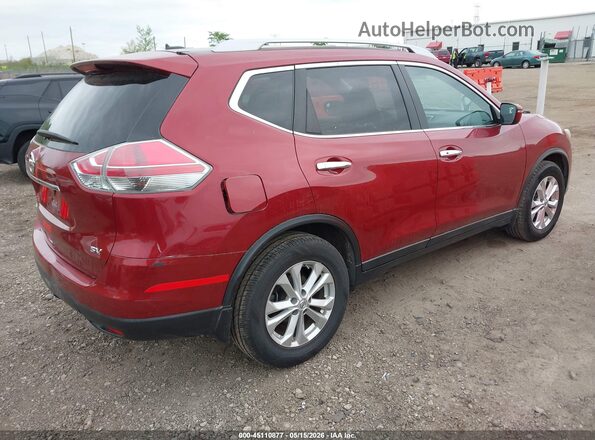 5N1AT2MT4GC738092 2016 NISSAN ROGUE Red 