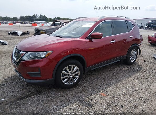 5N1AT2MT4JC739587 2018 NISSAN ROGUE Red Передня ліва чверть