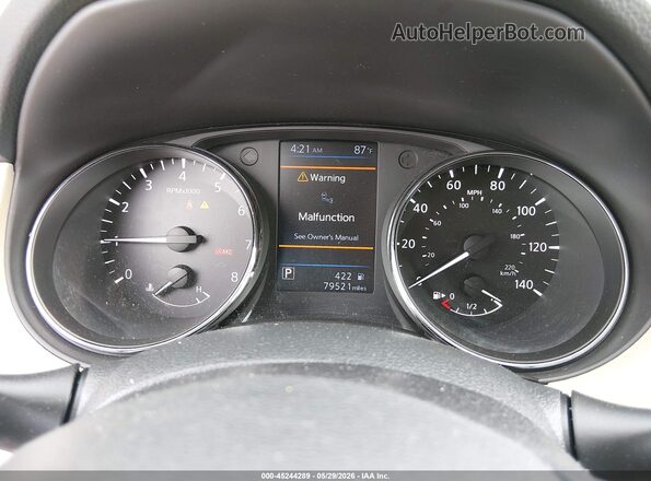 5N1AT2MT4JC739587 2018 NISSAN ROGUE Red Вид задніх сидінь