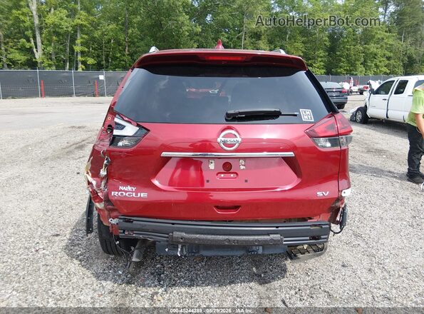 5N1AT2MT4JC739587 2018 NISSAN ROGUE Red 