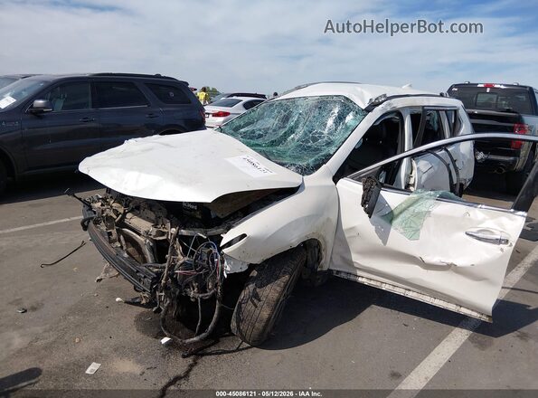 5N1AT2MT4JC808035 2018 NISSAN ROGUE White Դիմացի տեսք