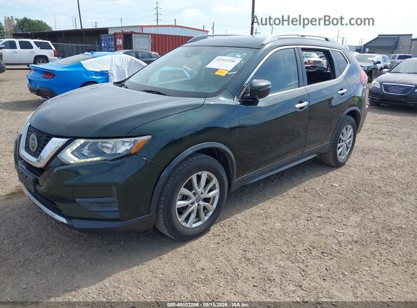 5N1AT2MT4KC702783 2019 NISSAN ROGUE Green Передня ліва чверть