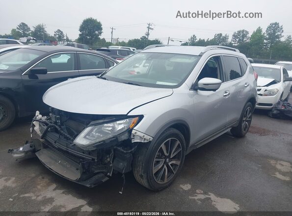 5N1AT2MT4LC739611 2020 NISSAN ROGUE Серебряный Передняя левая четверть