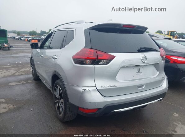 5N1AT2MT4LC739611 2020 NISSAN ROGUE Серебряный Задняя левая четверть
