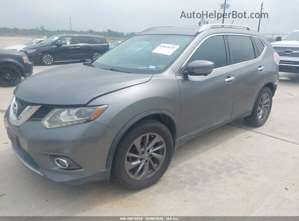 5N1AT2MT5GC789407 2016 NISSAN ROGUE Gray 