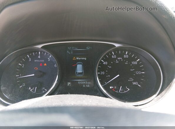 5N1AT2MT5GC817352 2016 NISSAN ROGUE White Vista de los asientos traseros