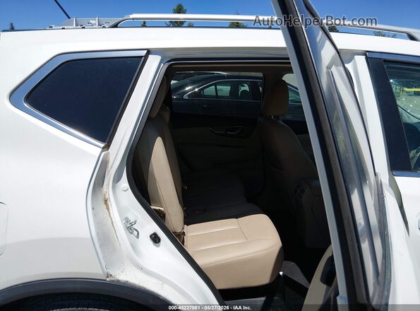 5N1AT2MT5GC817352 2016 NISSAN ROGUE White Vista de la etiqueta del VIN