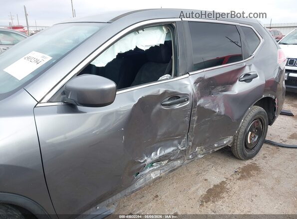 5N1AT2MT5GC825001 2016 NISSAN ROGUE Gray Front view