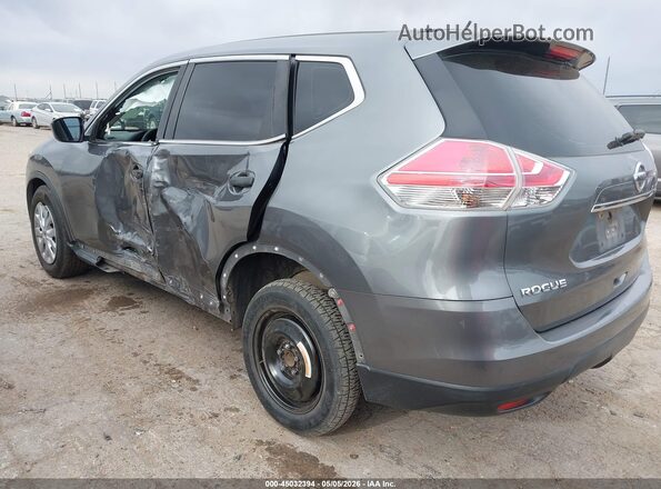 5N1AT2MT5GC825001 2016 NISSAN ROGUE Gray Rear left