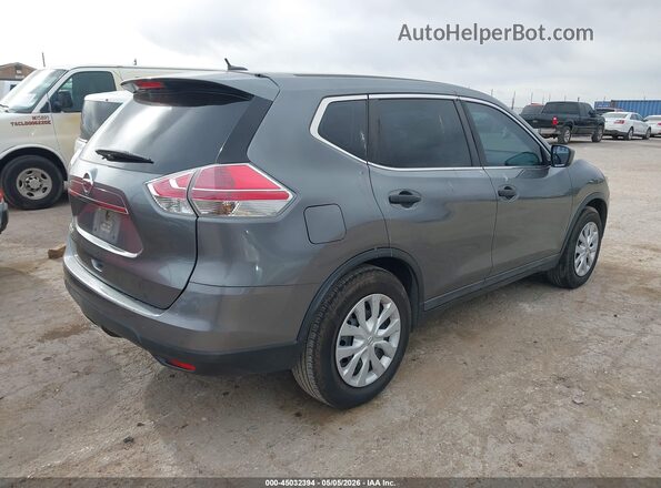 5N1AT2MT5GC825001 2016 NISSAN ROGUE Gray Rear right