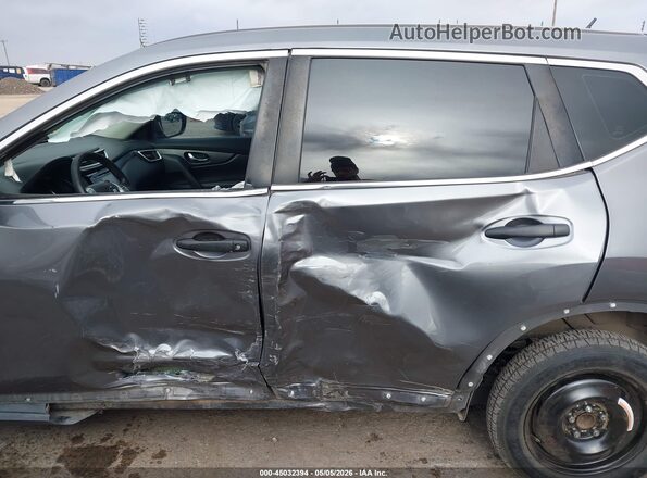 5N1AT2MT5GC825001 2016 NISSAN ROGUE Gray 360 interior view