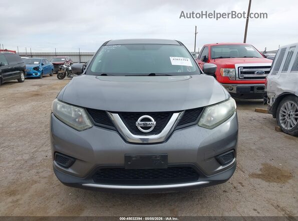 5N1AT2MT5GC825001 2016 NISSAN ROGUE Gray Instrument cluster view