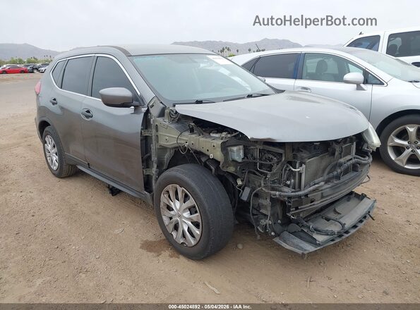 5N1AT2MT5HC785245 2017 NISSAN ROGUE Gray წინა ხედი