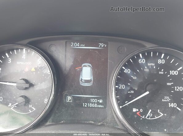 5N1AT2MT5HC785245 2017 NISSAN ROGUE Gray უკანა სავარძლების ხედი