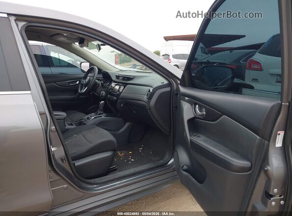 5N1AT2MT5HC785245 2017 NISSAN ROGUE Gray წინა სალონის ხედი