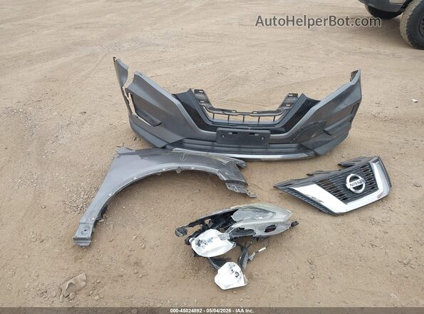 5N1AT2MT5HC785245 2017 NISSAN ROGUE Gray ხელსაწყოთა პანელის ხედი