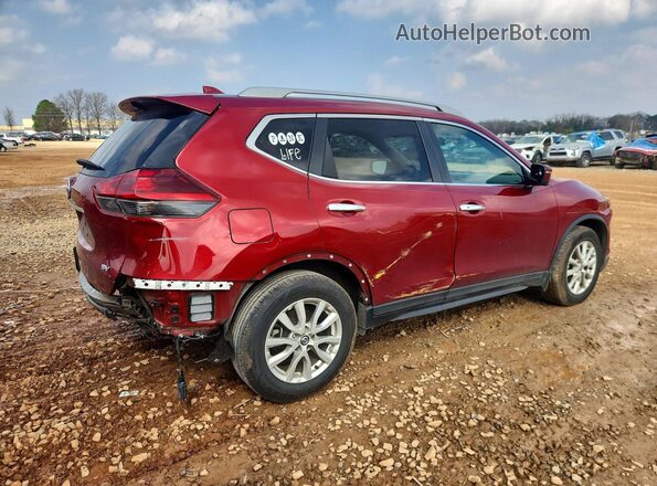 5N1AT2MT5JC738237 2018 NISSAN ROGUE Maroon 