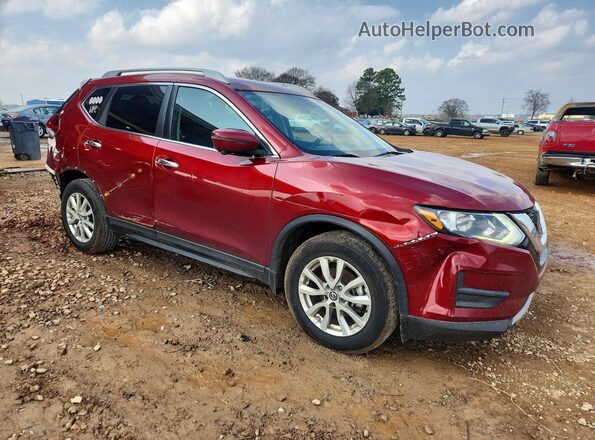 5N1AT2MT5JC738237 2018 NISSAN ROGUE Maroon 