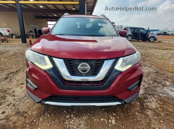 5N1AT2MT5JC738237 2018 NISSAN ROGUE Maroon 