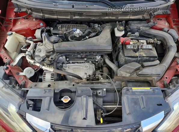 5N1AT2MT5JC738237 2018 NISSAN ROGUE Maroon 