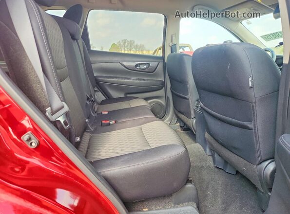 5N1AT2MT5JC738237 2018 NISSAN ROGUE Maroon 
