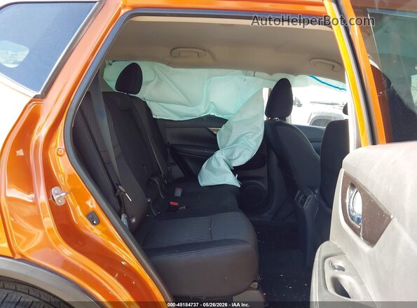 5N1AT2MT5KC715185 2019 NISSAN ROGUE Orange VIN კოდის სტიკერის ხედი
