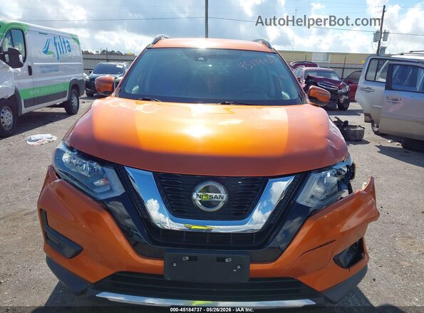 5N1AT2MT5KC715185 2019 NISSAN ROGUE Orange ხელსაწყოთა პანელის ხედი