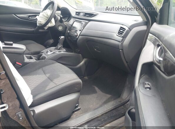 5N1AT2MT5KC782210 2019 NISSAN ROGUE Black Front interior view