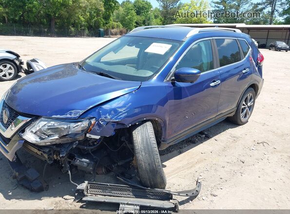 5N1AT2MT5KC818056 2019 NISSAN ROGUE Blue Front left