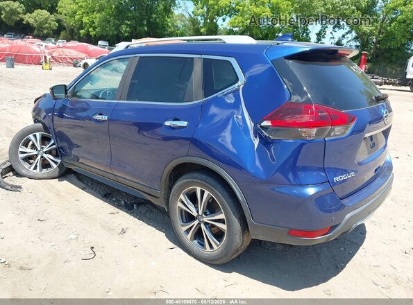 5N1AT2MT5KC818056 2019 NISSAN ROGUE Blue Rear left