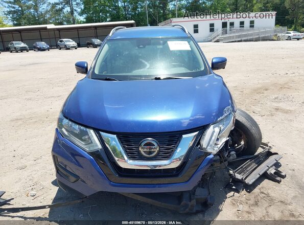 5N1AT2MT5KC818056 2019 NISSAN ROGUE Blue Rear interior view