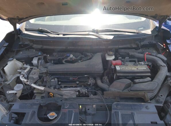 5N1AT2MT5KC818056 2019 NISSAN ROGUE Blue Rear view