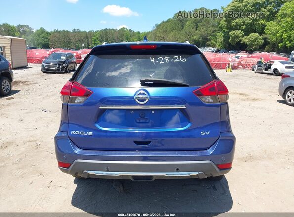 5N1AT2MT5KC818056 2019 NISSAN ROGUE Blue 