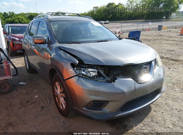 5N1AT2MT6GC846469 2016 NISSAN ROGUE Серый Вид спереди