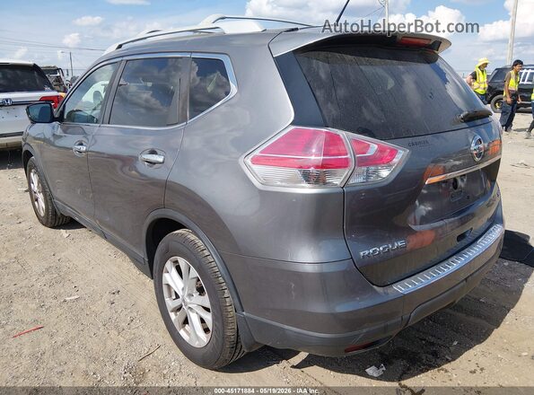 5N1AT2MT6GC846469 2016 NISSAN ROGUE Серый Задняя левая четверть