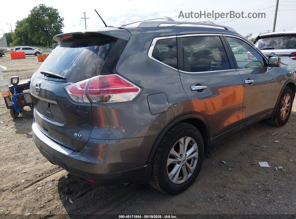 5N1AT2MT6GC846469 2016 NISSAN ROGUE Серый Задняя правая четверть