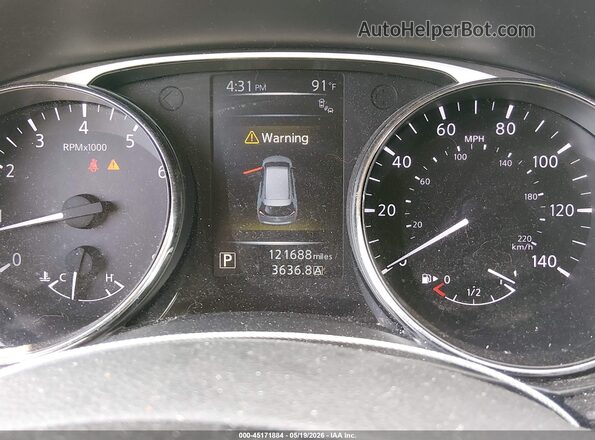 5N1AT2MT6GC846469 2016 NISSAN ROGUE Серый Вид задних сидений