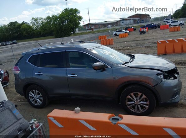 5N1AT2MT6GC846469 2016 NISSAN ROGUE Серый Вид задней части салона