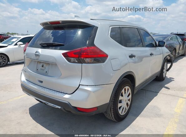 5N1AT2MT6HC796089 2017 NISSAN ROGUE Silver Trasero derecho