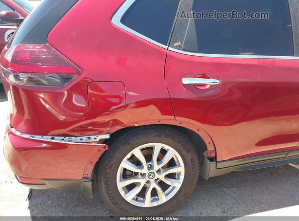 5N1AT2MT6JC818727 2018 NISSAN ROGUE Maroon 