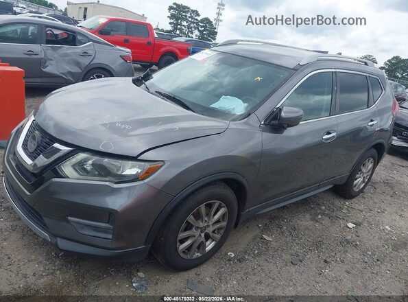 5N1AT2MT6KC766484 2019 NISSAN ROGUE Серый Передняя левая четверть