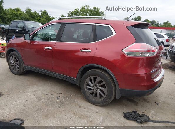 5N1AT2MT7GC767764 2016 NISSAN ROGUE Red Tył lewy