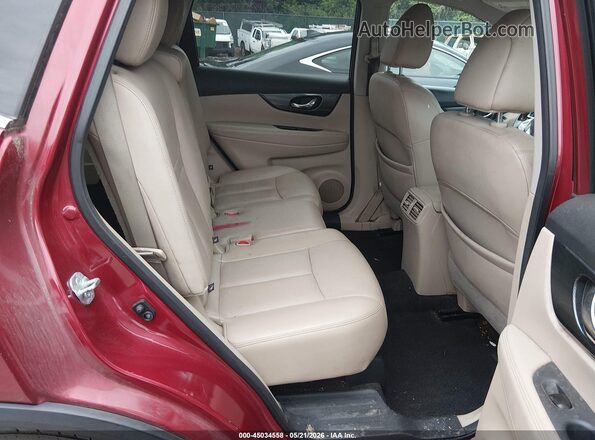 5N1AT2MT7GC767764 2016 NISSAN ROGUE Red Widok naklejki z numerem VIN